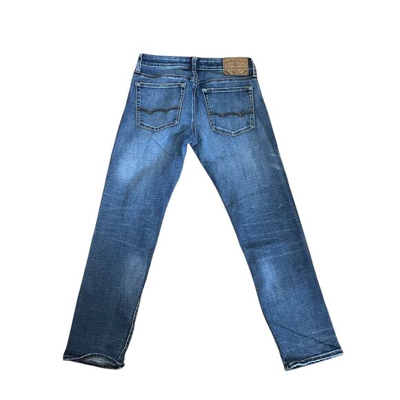 American Eagle Mens Jeans Size 28 x 30 Slim Straight 360 Extreme Flex Denim Blue - Picture 2 of 8